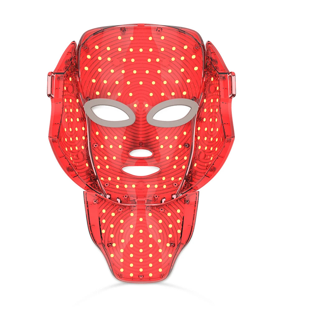 Face Neck Beauty Mask 7 Colors Light LED Mask Photon Red Light Facial Skin Care Repair Skin Anti Aging Wrinkle Skin Tightening